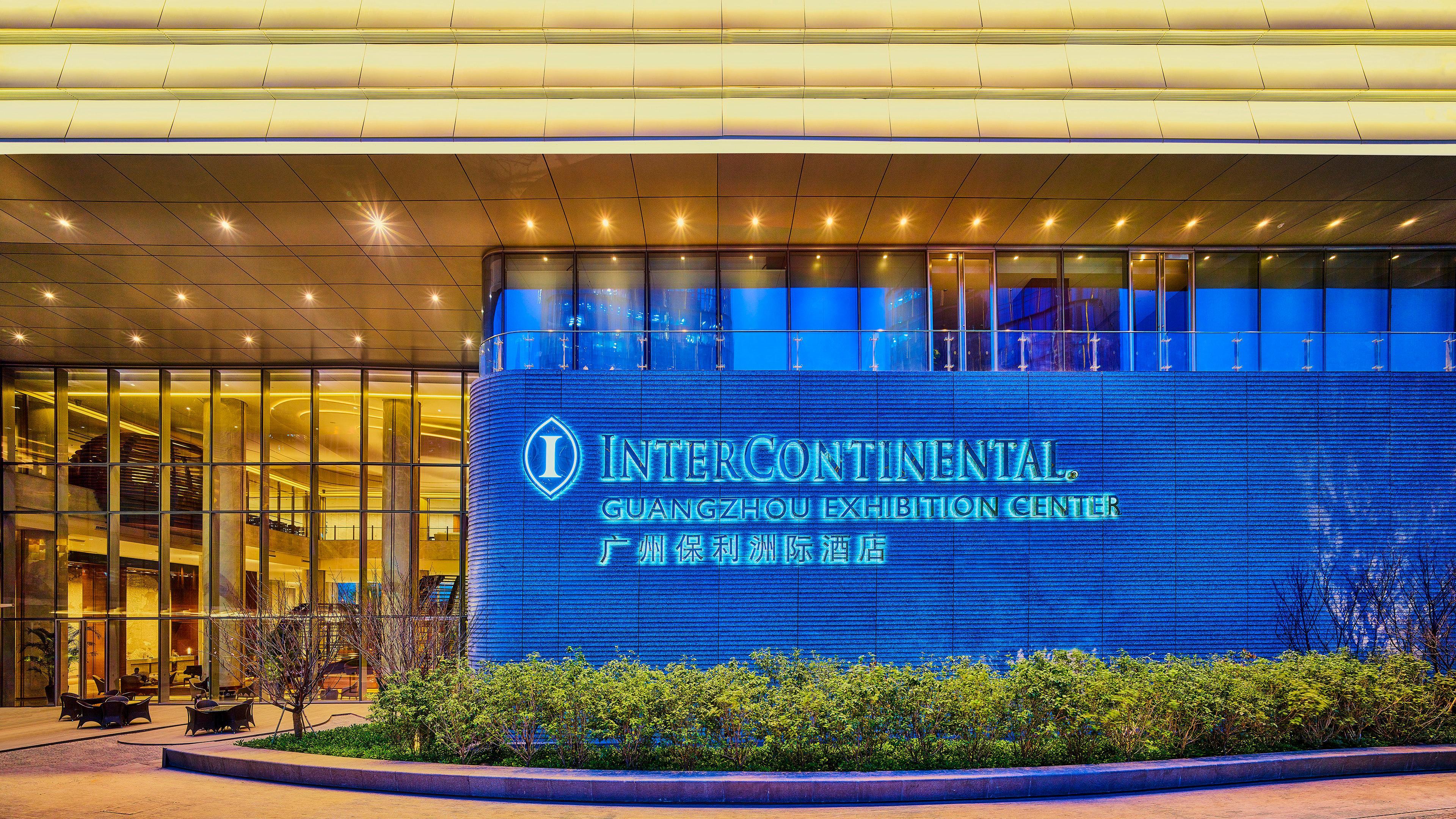 Intercontinental Guangzhou Exhibition Center, An Ihg Hotel - Free Canton Fair Shuttle Bus And Registration Counter Екстериор снимка